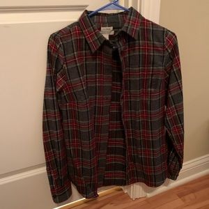 LL Bean Flannel Button Down